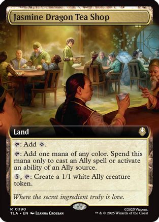 Jasmine Dragon Tea Shop (Extended Art) (TLA-390) - Avatar: The Last Airbender - Poke-Collect
