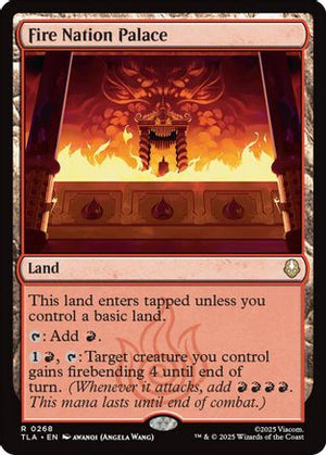 Fire Nation Palace (TLA-268) - Avatar: The Last Airbender Foil - Poke-Collect