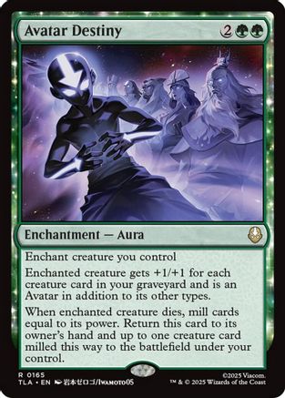 Avatar Destiny (TLA-165) - Avatar: The Last Airbender Foil - Poke-Collect