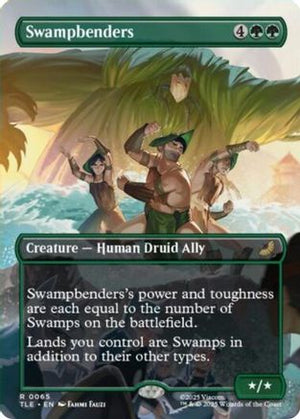 Swampbenders (Borderless) (TLE-065) - Avatar: The Last Airbender: Eternal-Legal Foil - Poke-Collect