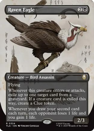 Raven Eagle (Borderless) (TLA-324) - Avatar: The Last Airbender - Poke-Collect