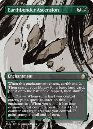 Earthbender Ascension (Borderless) (TLA-307) - Avatar: The Last Airbender - Poke-Collect