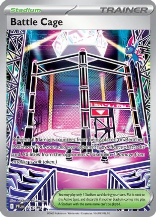 Battle Cage - 116/094 116 - ME02 Phantasmal Flames Holofoil - Poke-Collect