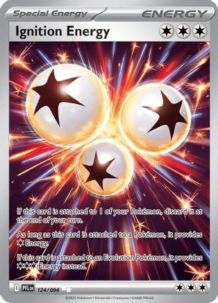 Ignition Energy 124 - ME02 Phantasmal Flames Holofoil - Poke-Collect