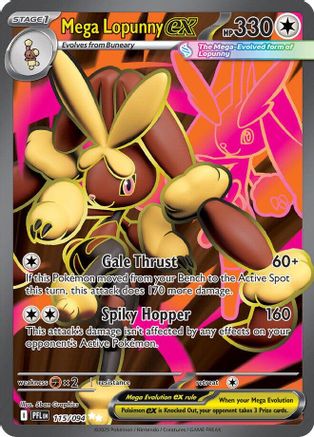 Mega Lopunny ex - 115/094 115 - ME02 Phantasmal Flames Holofoil - Poke-Collect