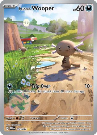 Paldean Wooper 102 - ME02 Phantasmal Flames Holofoil - Poke-Collect