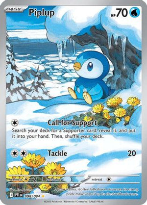 Piplup - 098/094 98 - ME02 Phantasmal Flames Holofoil - Poke-Collect