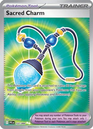Sacred Charm - 122/094 122 - ME02 Phantasmal Flames Holofoil - Poke-Collect