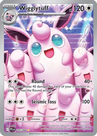 Wigglytuff - 105/094 105 - ME02 Phantasmal Flames Holofoil - Poke-Collect
