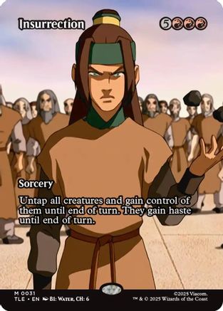 Insurrection (Borderless) (TLE-031) - Avatar: The Last Airbender: Eternal-Legal - Poke-Collect