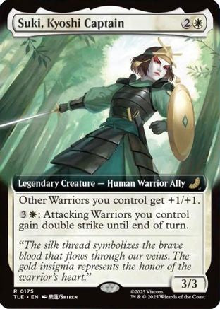 Suki, Kyoshi Captain (Extended Art) (TLE-175) - Avatar: The Last Airbender: Eternal-Legal - Poke-Collect