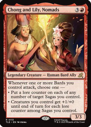 Chong and Lily, Nomads (TLE-113) - Avatar: The Last Airbender: Eternal-Legal - Poke-Collect