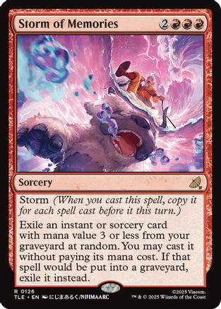 Storm of Memories (TLE-126) - Avatar: The Last Airbender: Eternal-Legal - Poke-Collect