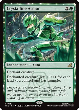 Crystalline Armor (TLE-137) - Avatar: The Last Airbender: Eternal-Legal - Poke-Collect