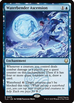 Waterbender Ascension (TLA-079) - Avatar: The Last Airbender Foil - Poke-Collect