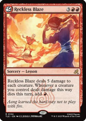 Reckless Blaze (TLE-124) - Avatar: The Last Airbender: Eternal-Legal - Poke-Collect
