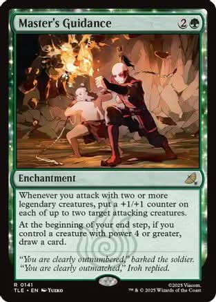 Master's Guidance (TLE-141) - Avatar: The Last Airbender: Eternal-Legal Foil - Poke-Collect