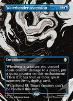 Waterbender Ascension (Borderless) (TLA-310) - Avatar: The Last Airbender Foil - Poke-Collect
