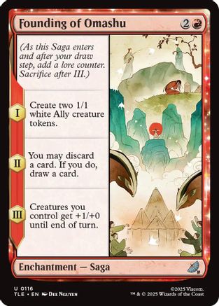 Founding of Omashu (TLE-116) - Avatar: The Last Airbender: Eternal-Legal Foil - Poke-Collect