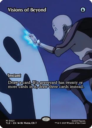 Visions of Beyond (Borderless) (TLE-021) - Avatar: The Last Airbender: Eternal-Legal - Poke-Collect