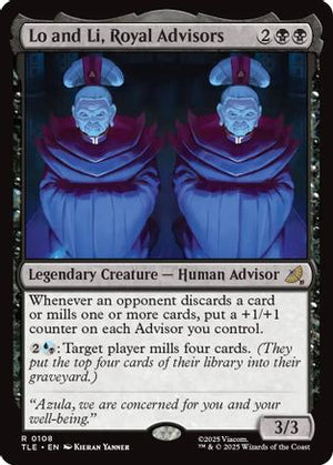Lo and Li, Royal Advisors (TLE-108) - Avatar: The Last Airbender: Eternal-Legal Foil - Poke-Collect