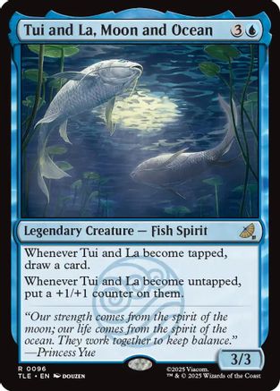 Tui and La, Moon and Ocean (TLE-096) - Avatar: The Last Airbender: Eternal-Legal - Poke-Collect