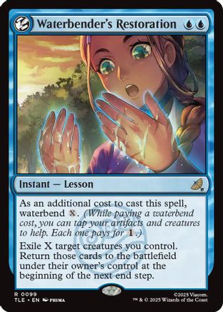 Waterbender's Restoration (TLE-099) - Avatar: The Last Airbender: Eternal-Legal - Poke-Collect