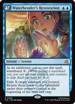 Waterbender's Restoration (TLE-099) - Avatar: The Last Airbender: Eternal-Legal Foil - Poke-Collect
