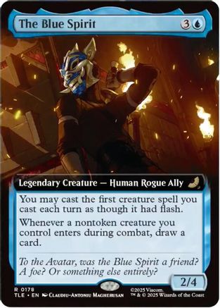 The Blue Spirit (Extended Art) (TLE-178) - Avatar: The Last Airbender: Eternal-Legal - Poke-Collect