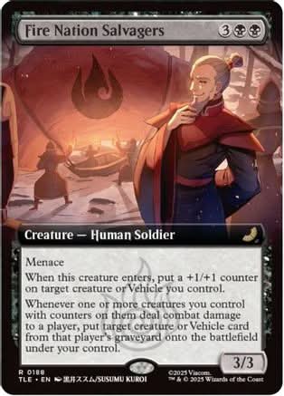 Fire Nation Salvagers (Extended Art) (TLE-188) - Avatar: The Last Airbender: Eternal-Legal - Poke-Collect