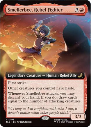 Smellerbee, Rebel Fighter (Extended Art) (TLE-198) - Avatar: The Last Airbender: Eternal-Legal - Poke-Collect