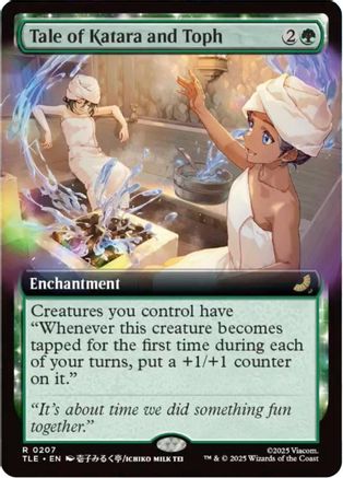 Tale of Katara and Toph (Extended Art) (TLE-207) - Avatar: The Last Airbender: Eternal-Legal Foil - Poke-Collect