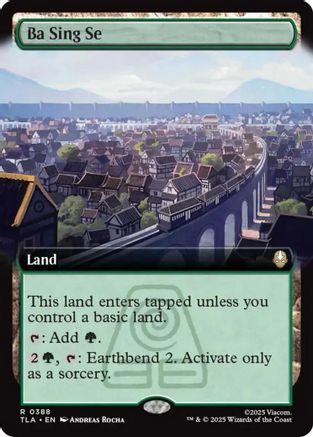 Ba Sing Se (Extended Art) (TLA-388) - Avatar: The Last Airbender Foil - Poke-Collect