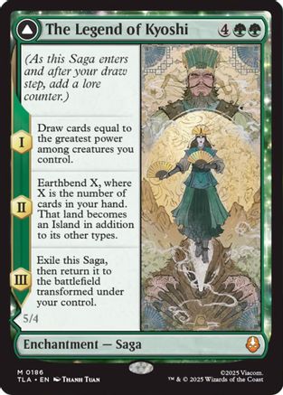 The Legend of Kyoshi (TLA-186) - Avatar: The Last Airbender Foil - Poke-Collect