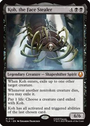 Koh, the Face Stealer (TLA-107) - Avatar: The Last Airbender Foil - Poke-Collect
