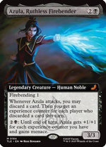 Azula, Ruthless Firebender (Extended Art) (TLE-184) - Avatar: The Last Airbender: Eternal-Legal Foil - Poke-Collect