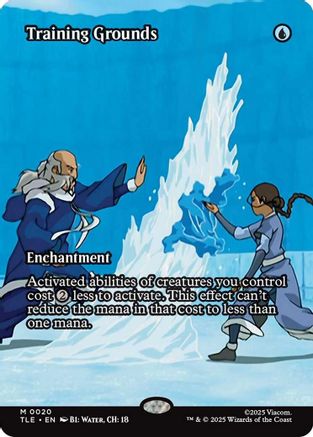 Training Grounds (Borderless) (TLE-020) - Avatar: The Last Airbender: Eternal-Legal - Poke-Collect