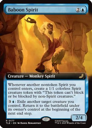 Baboon Spirit (Extended Art) (TLE-177) - Avatar: The Last Airbender: Eternal-Legal - Poke-Collect
