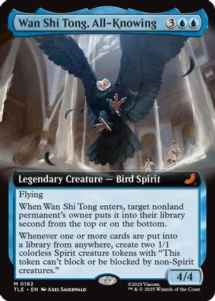 Wan Shi Tong, All-Knowing (Extended Art) (TLE-182) - Avatar: The Last Airbender: Eternal-Legal Foil - Poke-Collect