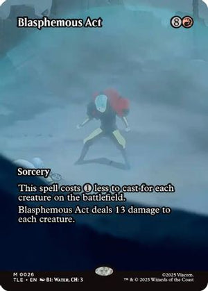 Blasphemous Act (Borderless) (TLE-026) - Avatar: The Last Airbender: Eternal-Legal - Poke-Collect