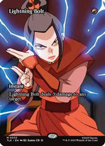 Lightning Bolt (Borderless) (TLE-032) - Avatar: The Last Airbender: Eternal-Legal Foil - Poke-Collect