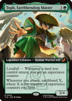 Toph, Earthbending Master (Extended Art) (TLE-209) - Avatar: The Last Airbender: Eternal-Legal - Poke-Collect