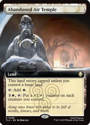 Abandoned Air Temple (Extended Art) (TLA-386) - Avatar: The Last Airbender - Poke-Collect
