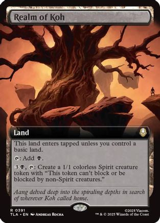 Realm of Koh (Extended Art) (TLA-391) - Avatar: The Last Airbender - Poke-Collect