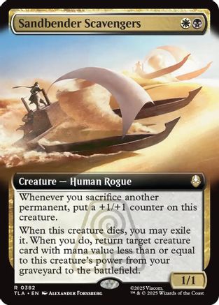 Sandbender Scavengers (Extended Art) (TLA-382) - Avatar: The Last Airbender Foil - Poke-Collect