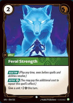 Feral Strength (034/221) - Spiritforged Foil - Poke-Collect