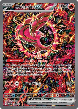 Oricorio ex - 024 24 - ME Mega Evolution Promo Holofoil - Poke-Collect
