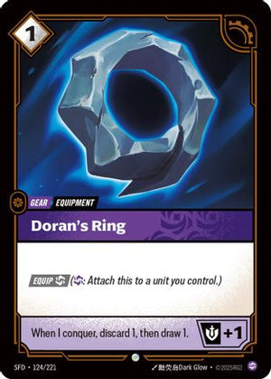 Doran's Ring (124/221) - Spiritforged - Poke-Collect