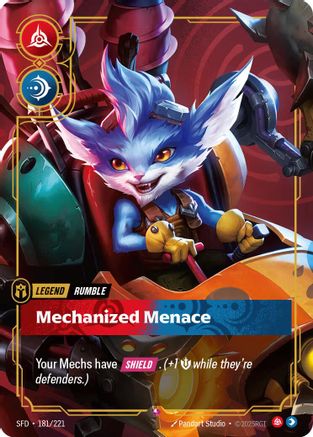 Rumble - Mechanized Menace (181/221) - Spiritforged Foil - Poke-Collect