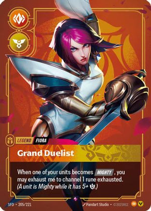 Fiora - Grand Duelist (205/221) - Spiritforged Foil - Poke-Collect